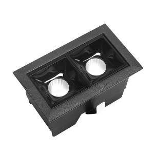 Lampa liniowa Led podtynkowa 4W 3000K czarna JDL-2T - DomenoLED