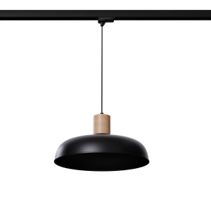 Lampa wisząca na szynie INDY czarna E27 (MYL.00238) - Make Your Light