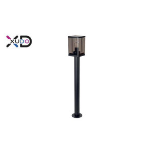 Lampa ogrodowa E27 LED IP44 Smoke czarna (XD-QA130B) - Xudo