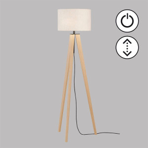 Lampa Podłogowa SHINE-WOOD (40480) - Fischer&Honsel
