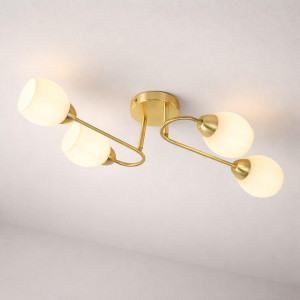 Lampa sufitowa KING GOLD 4xE27 (ML2757) - Milagro