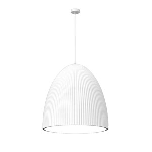Lampa wisząca GANDRA duża biała (5028) - Shilo