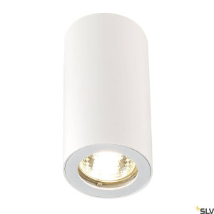 ENOLA_B CL-1, lampa sufitowa, QPAR51, okrągła, kolor biały, maks. 35 W (151811) - SLV