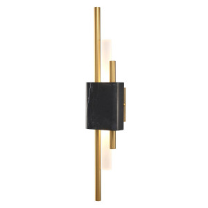 Lampa ścienna ELLIE LED marmurowa (ST-7007W-BLACK) - Step into Design