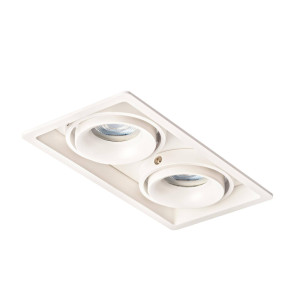 Oprawa LED FASHION 2-GU10 White IP20 (03369W) - ZARlight