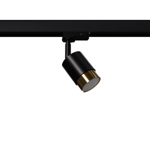 Lampa do szynoprzewodu NERO czarny/złoty GU10 4000K 7W 530lm (MYL.00321) - Make Your Light