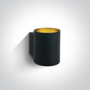 GLAFKI 2 kinkiet czarny (6017/B) - One Light