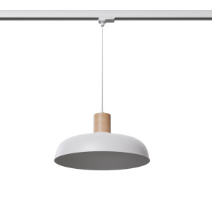 Lampa wisząca na szynie INDY biała E27 (MYL.00235) - Make Your Light
