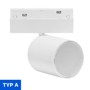 Głośnik magnetyczny 10W PW20 biały - DomenoLED