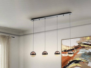 Orbes lampa wisząca 4L (276481) - Schuller