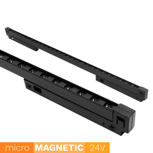 Lampa z diodami UN5-12T Micro Magnetic 9W 4000K Czarna - DomenoLED