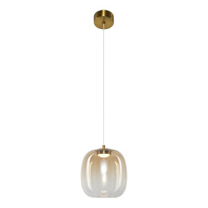 Lampa wisząca VASO 2 AMBER 4W (ML1402) - Milagro