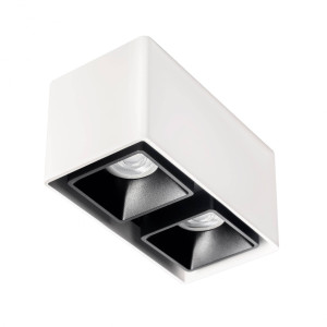 Oprawa LED FASHION 2 ED FIXED-GU10 White&Black IP20 (03366W/B) - ZARlight