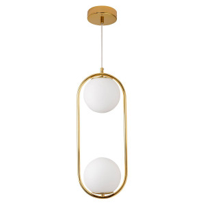 Lampa wisząca COSTA DUO złota 50 cm (DP0002-2 gold) - Step into Design
