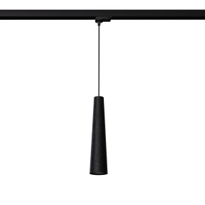 Lampa wisząca na szynie ELECTRA czarna beton GU10 (MYL.00154) - Make Your Light
