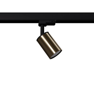 Lampa do szynoprzewodu WINX czarny/złoty GU10 3000K 7W 510lm (MYL.00350) - Make Your Light