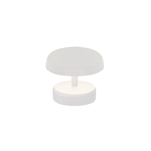 OUTDOOR PORTABLE TABLE LIGHT 2W 3000K ALUMINIUM WHITE (E401 Zambelis) - Zambelis