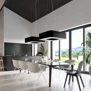 Lampa wisząca URANO 60 czarny (SL.0784) - Sollux Lighting