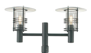 Lampa stojąca zewnętrzna STOCKHOLM BIG 2018 BLACK E27 2X77W EEI A+..D Norlys