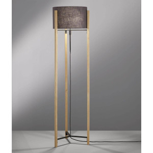 Lampa Podłogowa SHINE-WOOD (40516) - Fischer&Honsel