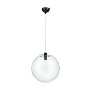 Lampa wisząca TONDA czarna 25 cm (ST-8722P-S black) - Step into Design