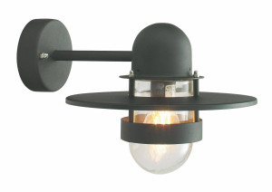 Kinkiet zewnętrzny BERGEN 270 BLACK E27 LED 9W Norlys