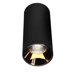 Tuba spot Gu10 czarno-miedziana PZE-2701 - Syntron