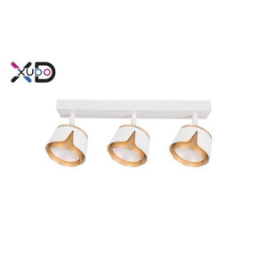 Kinkiet GX53 LED x3 biały+złoty (XD-IK283W) - Xudo