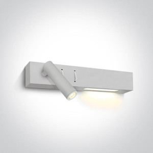 AGNES kinkiet biały (65146/W/W) - One Light