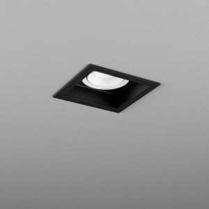 SQUARES next 50x1 LED 2700K wpuszczany kol. Czarny (37979-M927-W1-00-12) - Aqform