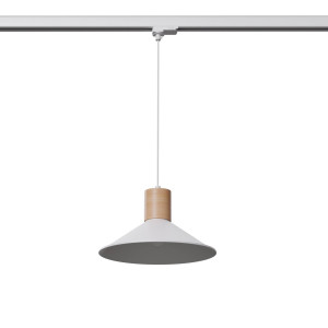 Lampa wisząca na szynie JAGA biała E27 3000K 7,5W 620lm (MYL.00224) - Make Your Light
