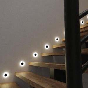 OTI BLACK Barwa Ciepła 3000K 12V z czujnikiem ruchu (EKS6900) - Eko-Light