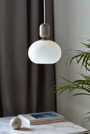 Lampa wisząca NOTTI szara (2011003010) - Nordlux