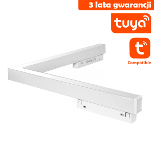 Lampa magnetyczna narożna DDCX-B12-TY Biała - DomenoLED