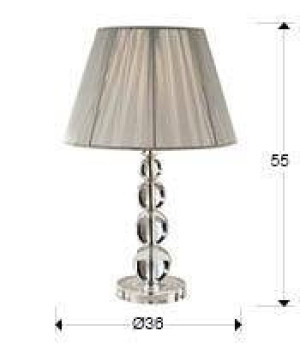 MERCURY lampa stołowa 1L (661418) - Schuller