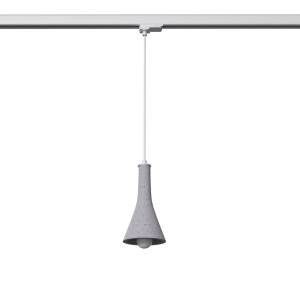 Lampa wisząca na szynie REA beton E14 #W (MYL.00148) - Make Your Light