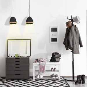 Lampa wisząca STUDIO BLACK 1xE27 (MLP8852) - Milagro