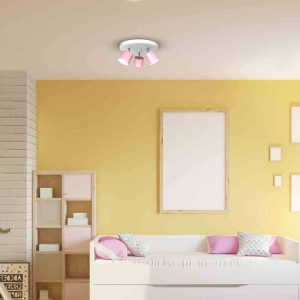 Lampa sufitowa DIXIE PINK 3xGX53 (MLP7612) - Milagro