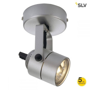 SPOT 79 230V ścienna/sufitowa, srebrnoszara, GU10, max.50W