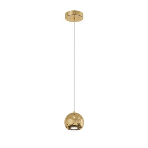 Lampa Wisząca Aurenia 1xLED złota (PL0122-GD) - Yaskr
