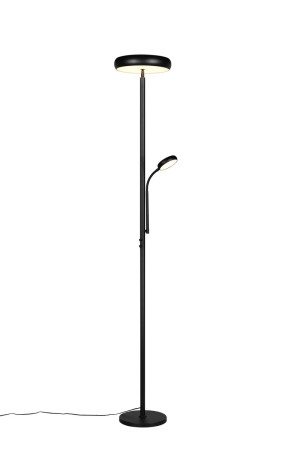 Nowoczesna lampa podłogowa ściemniana pilotem PALERMO (R45741132) - RL