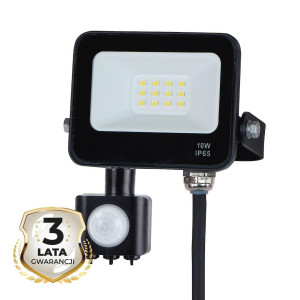 Naświetlacz LED 10W 4000K PIR (EKN1624) - Eko-Light