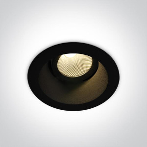 KOROPI wpust regulowany czarny (11107FD/B/W) - One Light
