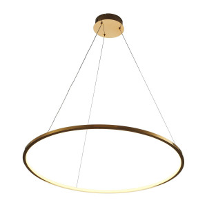 Lampa wisząca CIRCLE SLIM 80 cm LED złoty (ST-10112P-D800) - Step into Design