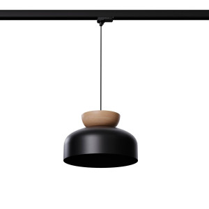 Lampa wisząca na szynie MARION czarna E27 4000K 7,5W 690lm (MYL.00255) - Make Your Light