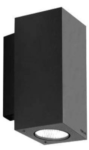 Kinkiet zewnętrzny SANDVIK 1730 BLACK 2xLED Gu10 2 X 4W Norlys