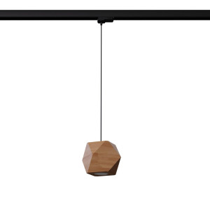 Lampa wisząca na szynie WOODY naturalne drewno GU10 4000K 7W 530lm #B (MYL.00450) - Make Your Light