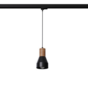 Lampa wisząca na szynie QUBIC czarna E27 3000K 7,5W 620lm (MYL.00140) - Make Your Light