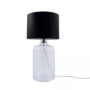 Lampa stołowa SAMASUN TRANSPARENT (5501BK) - Zuma Line