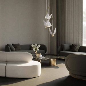 Lampa wisząca Mariposa 3xLED CCT (LP-1715/3P) - Light Prestige